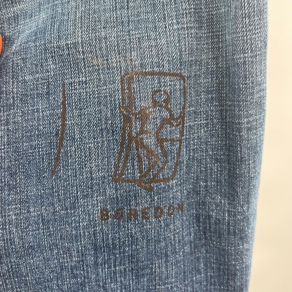 Paper Denim & Cloth 1988 graffiti blue jeans boredom size 30 - Picture 5 of 11